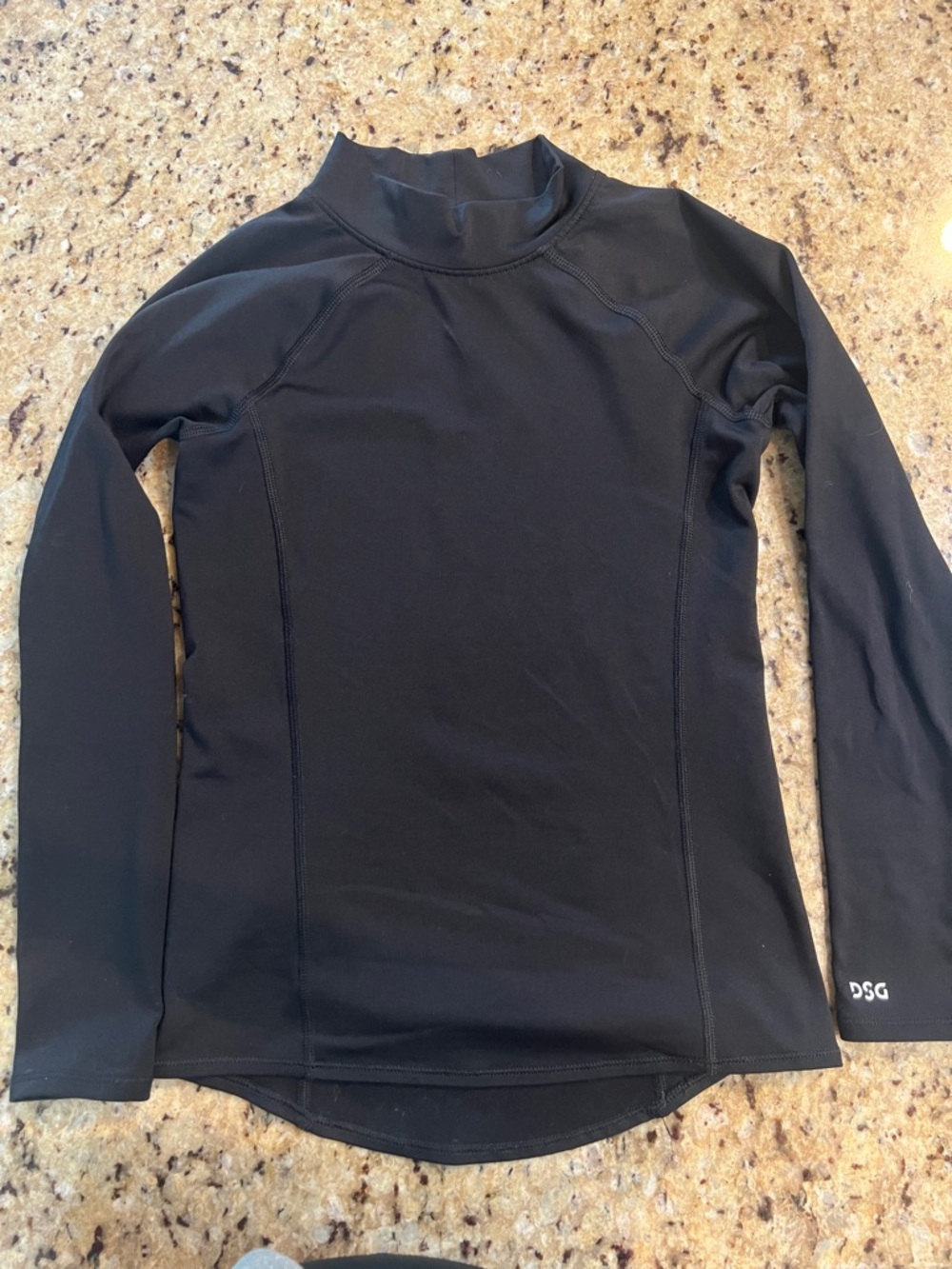 DSG youth cold weather compression mock neck long sleeve M
